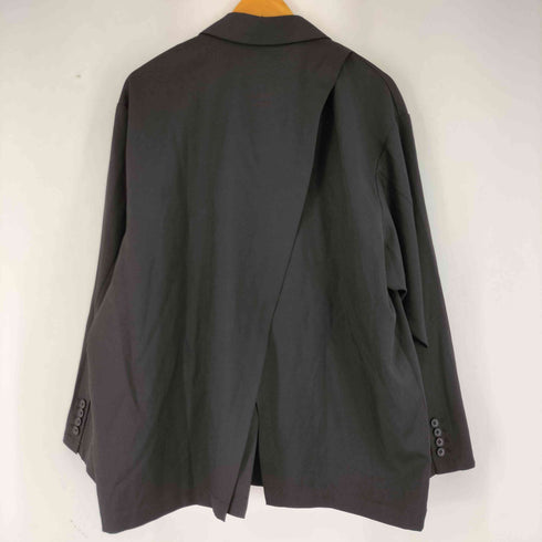 ノーアイディーブラック NO ID.BLACK バックスリットダブルブレストJKT メンズ ONE SIZE