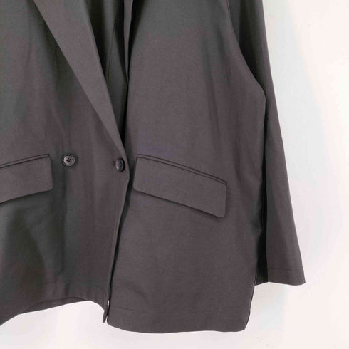 ノーアイディーブラック NO ID.BLACK バックスリットダブルブレストJKT メンズ ONE SIZE