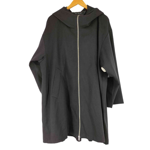 ノーアイディーブラック NO ID.BLACK フーデッドBIGハーフコート メンズ ONE SIZE
