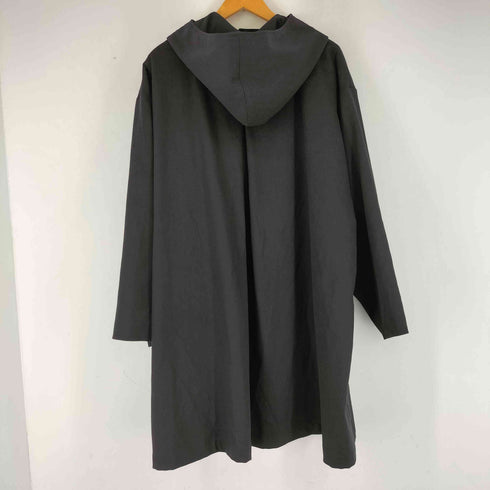 ノーアイディーブラック NO ID.BLACK フーデッドBIGハーフコート メンズ ONE SIZE