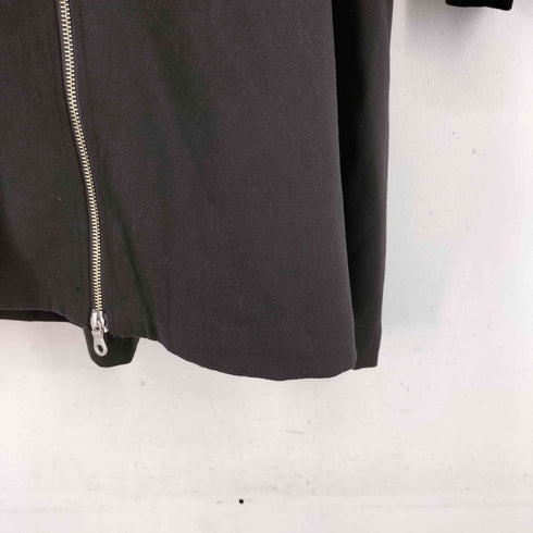 ノーアイディーブラック NO ID.BLACK フーデッドBIGハーフコート メンズ ONE SIZE