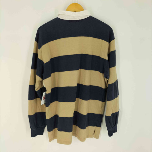ポロバイラルフローレン Polo by RALPH LAUREN ポニー刺繍 ボーダー ラガーシャツ メンズ JPN:XL