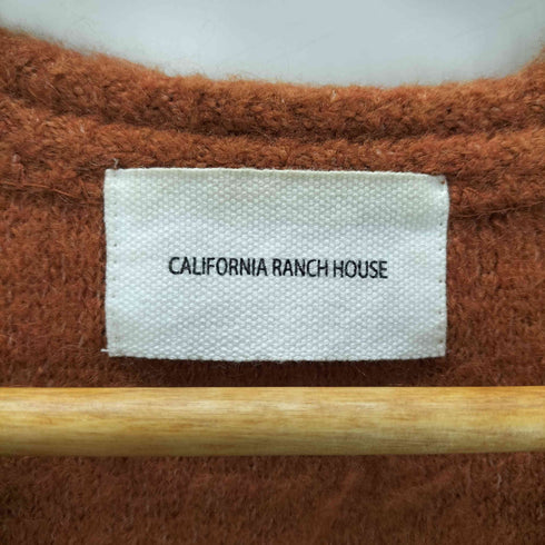 カリフォルニアランチハウス CALIFORNIA RANCH HOUSE CRH モヘヤMIX カラーカーディガン メンズ JPN:L
