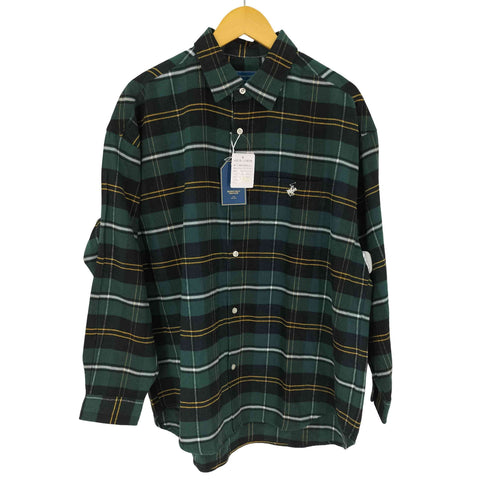 ビバリーヒルズポロクラブ BEVERLY HILLS POLO CLUB ロングスリーブ チェックネルシャツ メンズ JPN:L