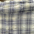 タケオキクチ TAKEO KIKUCHI 90S 初期 アセテート レーヨン 加工 L/S チェック ポップコーン シャツ メンズ JPN:3