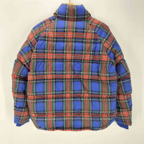 ユニクロジェイダブリューアンダーソン UNIQLO JW ANDERSON コラボ タータン チェック ダウン ジャケット レディース JPN:L