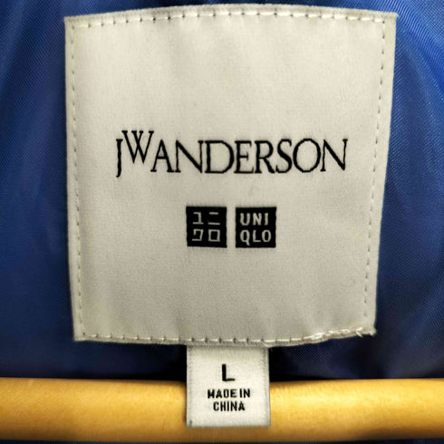 ユニクロジェイダブリューアンダーソン UNIQLO JW ANDERSON コラボ タータン チェック ダウン ジャケット レディース JPN:L