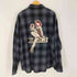 エクストララージ XLARGE PATCHED CHECK SHIRT パッチドチェックシャツ メンズ JPN:XL