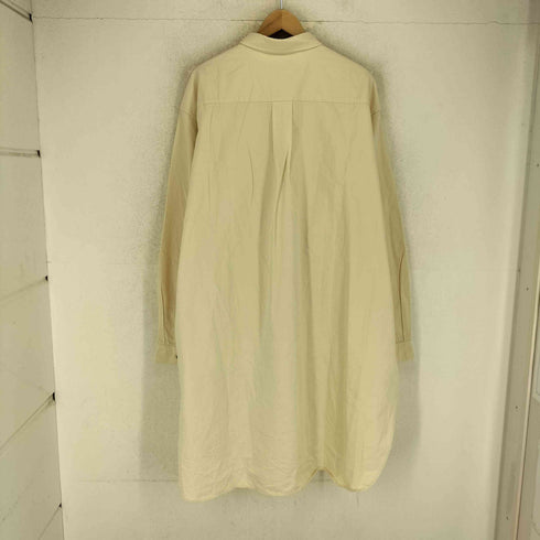ジャーナルスタンダードホームステッド JOURNAL STANDARD J.S HOMESTEAD Chin Strap Long shirt チンストラップ付き ロング シャツ メンズ L