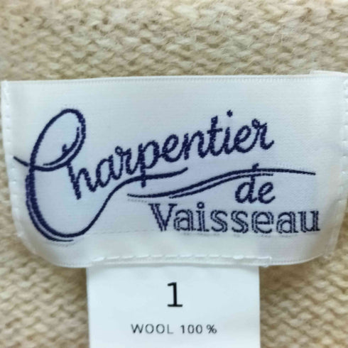 Charpentier de Vaisseau クルーネック ウール ニットセーター レディース 1