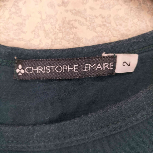 クリストフルメール CHRISTOPHE LEMAIRE 五分袖 プリント クルーネック Tシャツ Archive メンズ 2