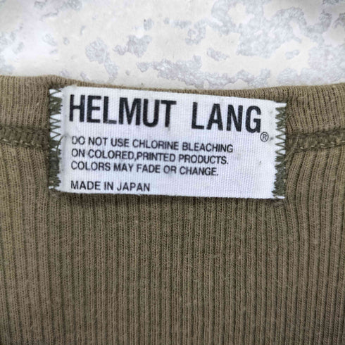 ヘルムートラング HELMUT LANG 90s- リブ生地 無地 半袖 クルーネック Tシャツ メンズ