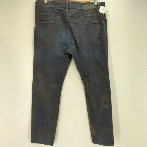 ディーゼル DIESEL D-FINING TAPERED ベロアコーティング ストレッチデニム メンズ W34/L30