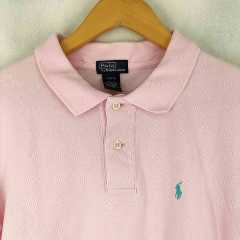 ポロバイラルフローレン Polo by RALPH LAUREN スモールポニー刺繍 半袖ポロシャツ メンズ import:L
