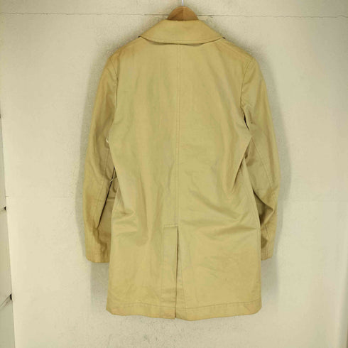 ジュンヤワタナベコムデギャルソンマン JUNYA WATANABE COMME des GARCONS MAN AD2002 裏地ストライプ コットン ステンカラーコート メンズ M