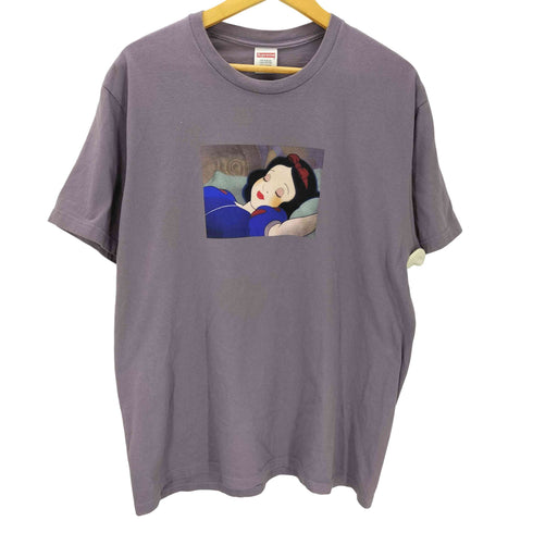 シュプリーム Supreme 24AW SNOW WHITE TEE Dusty Purple スノー ホワイト Tシャツ S/S カットソー メンズ import:L