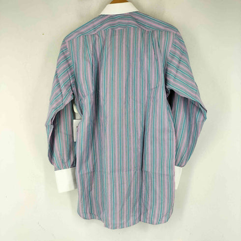 ターンブルアンドアッサー Turnbull & Asser jermyn street ストライプ 長袖ドレスシャツ メンズ 38/82
