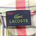 ラコステ LACOSTE ワンポイントロゴ刺繍 チェックフーデットジャケット メンズ 50/4