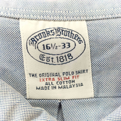 ブルックスブラザーズ BROOKS BROTHERS EST.1818 ボタンダウン 長袖 コットンシャツ メンズ 16 1/2-33