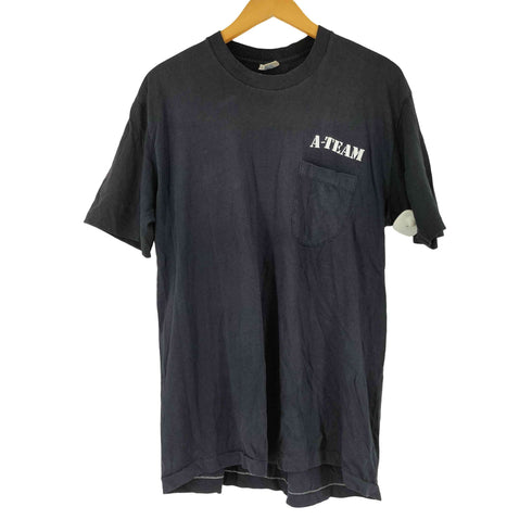 SPORTS WEAR 70-80S フロントポケット 半袖Tシャツ メンズ import:XL