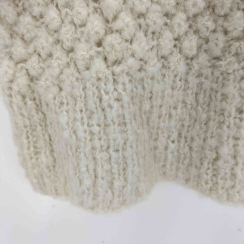 MAYDI HANDMADE マイディ ノースリーブ タートルネック ショート ニット レディース