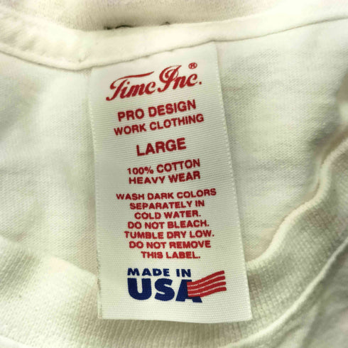 TIMC INC. MADE IN USA ヘビーウエイト コットンポケットTシャツ メンズ JPN:L