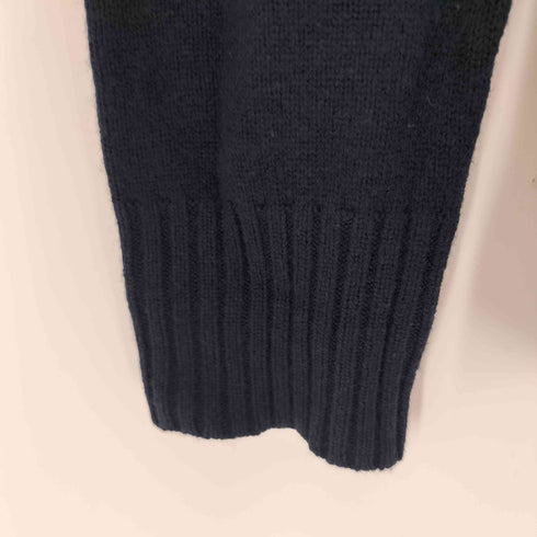エスマックスマーラ S Max Mara サイドスリット 長袖 リブ ニットセーター レディース
