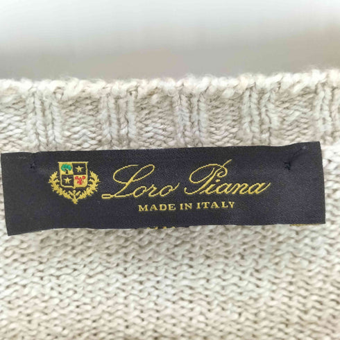 ロロピアーナ Loro Piana イタリア製 コットンニット メンズ 50