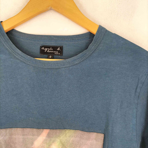 アニエスベーオム Agnes b.homme フロントプリント 半袖Tシャツ メンズ JPN:0