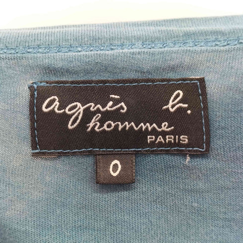 アニエスベーオム Agnes b.homme フロントプリント 半袖Tシャツ メンズ JPN:0