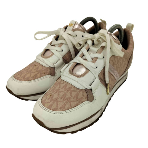 マイケルコース Michael Kors DASH TRAINER ダッシュ トレイナー MKシグネチャー ローカットスニーカー レディース 8.5M