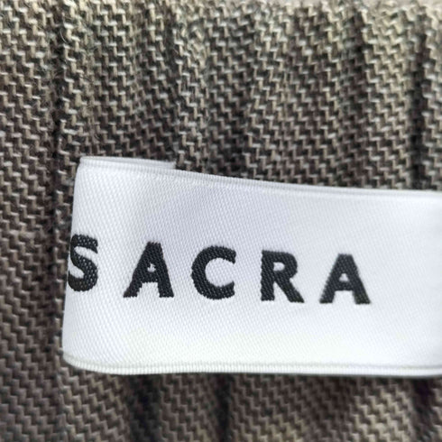 サクラ SACRA リネンコットンシャンブレーパンツ レディース