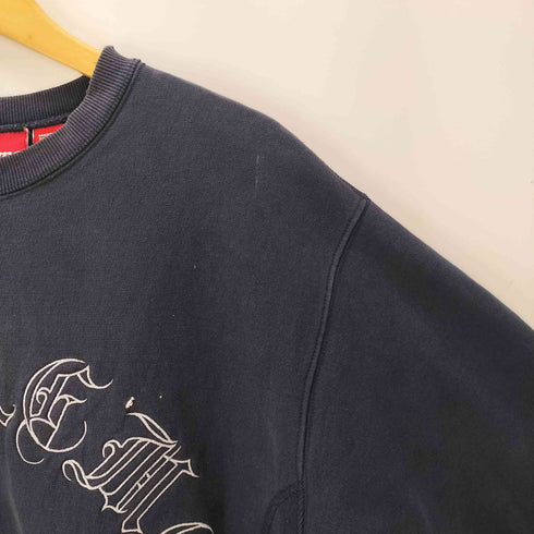 シュプリーム Supreme 00S OLD English Arc Logo オールド イングリッシュ ロゴ スウェット 初期 刺繍 アーチ ロゴ メンズ import:L