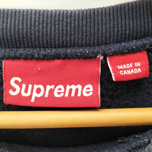 シュプリーム Supreme 00S OLD English Arc Logo オールド イングリッシュ ロゴ スウェット 初期 刺繍 アーチ ロゴ メンズ import:L