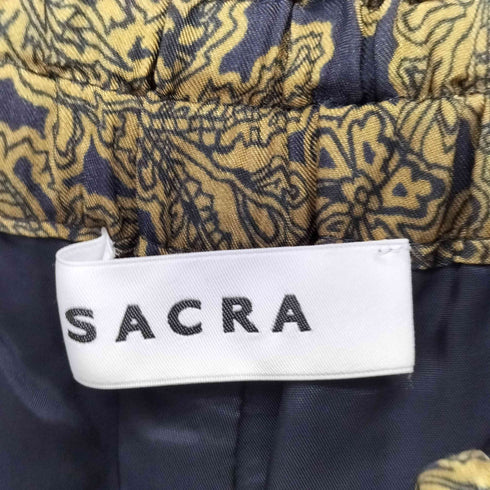 サクラ SACRA PAISLEY EASY PANTS ペイズリーイージーパンツ レディース 38