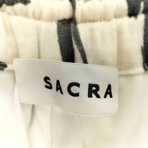 サクラ SACRA アブストラクトシェイドパンツ レディース 38