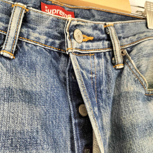 シュプリーム Supreme MADE IN USA Checker 501 デニムパンツ メンズ W30 L32
