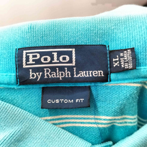 ポロバイラルフローレン Polo by RALPH LAUREN スモールポニー刺繍 半袖ポロシャツ メンズ import:L