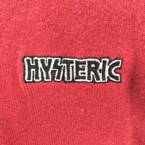 ヒステリックグラマー HYSTERIC GLAMOUR 90 OLD 初期 ヘム レオパード S/S クロップド ニット ポロ Y2K レディース FREE