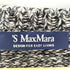 エスマックスマーラ S Max Mara ビジュー装飾 クルーネック メラン ニットカーディガン レディース