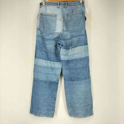 フォーティーファイブアール 45R BUKKURII パッチワークデニムパンツ メンズ JPN:1