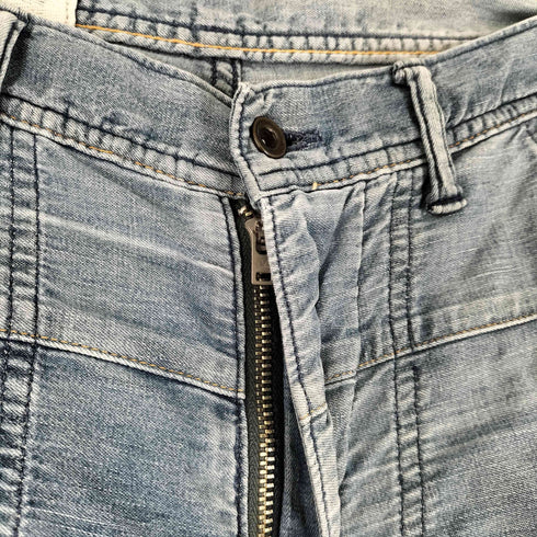 フォーティーファイブアール 45R BUKKURII パッチワークデニムパンツ メンズ JPN:1