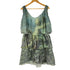 アルベルタフェレッティ ALBERTA FERRETTI フリルデザイン ノースリーブワンピース レディース EUR:40