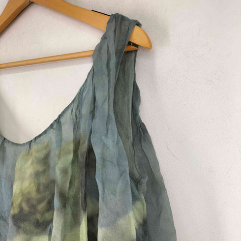 アルベルタフェレッティ ALBERTA FERRETTI フリルデザイン ノースリーブワンピース レディース EUR:40