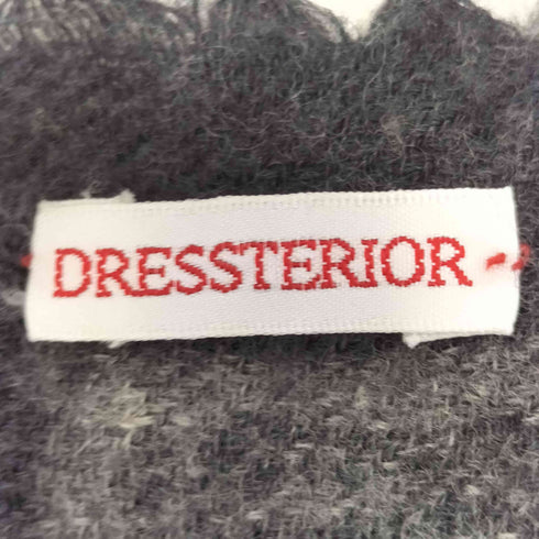 ドレステリア DRESSTERIOR 大判 ウールストール レディース