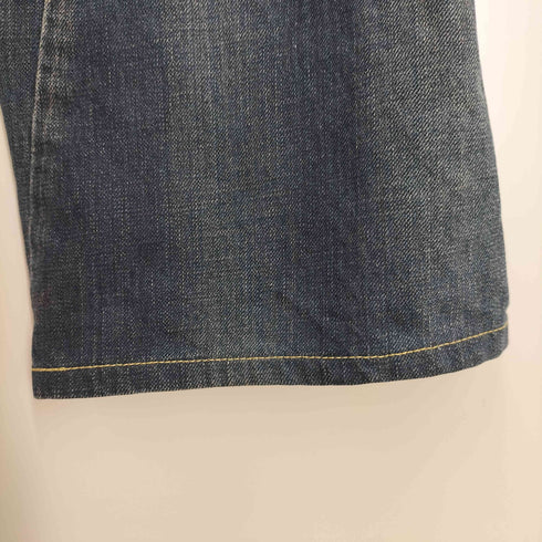 リー Lee 立体裁断 クロスリベット フレア デニム パンツ メンズ S
