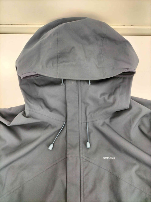 QUECHUA マウンテン シェル ジャケット 裾ドローコード メンズ 2XL