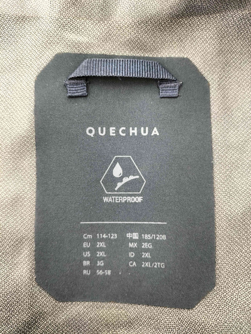 QUECHUA マウンテン シェル ジャケット 裾ドローコード メンズ 2XL