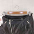 サカイ Sacai 22SS cow leather double-zip riders skirt カウレザーダブルジップライダースミニスカート レディース 2