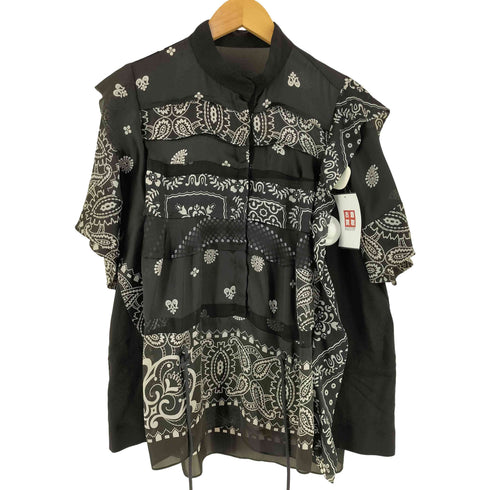 サカイ Sacai 21SS Archive Print Mix Pullover アーカイブ プリント ミックス プルオーバー レディース 3